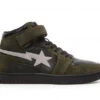 A Bathing Ape Block Sta Hi Dark Grey Light Grey -Shoes World 001FWG701037X