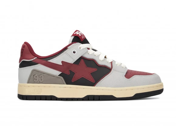 A Bathing Ape Bape SK8 Sta Vintage White Red 3 A Bathing Ape Bape SK8 Sta Vintage White Red