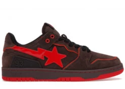 A Bathing Ape Bape SK8 Sta Brown