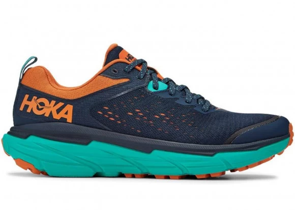 Hoka One One HOKA Men's Challenger Atr 6 Trail Running Shoes In Outer Space/Atlantis 3 Hoka One One HOKA Men's Challenger Atr 6 Trail Running Shoes In Outer Space/Atlantis