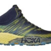 Hoka One One HOKA Men's Speedgoat Mid 2 Gore-Tex All-Terrain Running Shoes In Ombre Blue/Blue Sheen -Shoes World 1106532 OBBS