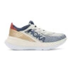 HOKA ONE ONE Carbon X-SPE - Men's Racing Flats - Tofu / White -Shoes World 1110512 TWH