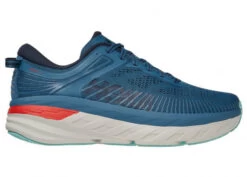 Hoka One One HOKA Men's Bondi 7 Shoes In Real Teal/Outer Space