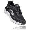 Hoka One One Black & White Bondi 7 Sneakers -Shoes World 1110519 BWHT