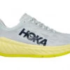 Hoka One One HOKA Men's Carbon X 2 Shoes In Blue Flower/Luminary Green -Shoes World 1113526 BFLG