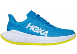 HOKA ONE ONE Carbon X 2 - Women's Running Shoes - Diva Blue / Citrus