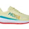 Hoka One One HOKA Women's Carbon X 2 Shoes In Luminary Green/Hot Coral 2 Hoka One One HOKA Women's Carbon X 2 Shoes In Luminary Green/Hot Coral -Shoes World 1113527 LGHC