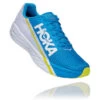 Hoka One One HOKA Rocket X Shoes In White/Diva Blue -Shoes World 1113532 WDVB