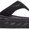 Hoka One One Black ORA Recovery Sandals 1 Hoka One One Black ORA Recovery Sandals -Shoes World 1117910 BDGGR