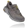 Hoka One One HOKA Men's Kaha Low Gore-Tex Hiking Shoes In Charcoal Gray/Green Sheen