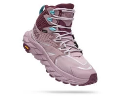 Hoka One One HOKA Women's Anacapa Mid Gore-Tex Hiking Shoes In Elderberry/Grape Wine