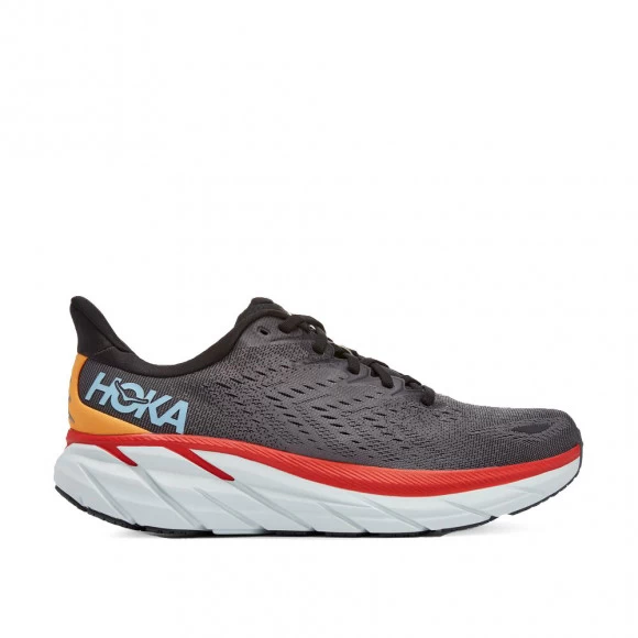 Hoka One One HOKA Men's Clifton 8 Shoes In Anthracite/Castlerock 3 Hoka One One HOKA Men's Clifton 8 Shoes In Anthracite/Castlerock