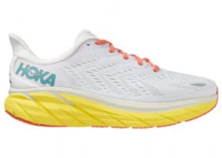 Hoka One One HOKA Men's Clifton 8 Shoes In Blanc De Blanc/Illuminating