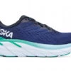 Hoka One One HOKA Women's Clifton 8 Shoes In Outer Space/Bellwether Blue -Shoes World 1119394 OSBB