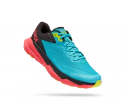 Hoka One One HOKA Men's Zinal All-Terrain Running Shoes In Scuba Blue/Black