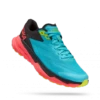 Hoka One One HOKA Women's Zinal All-Terrain Running Shoes In Scuba Blue/Diva Pink -Shoes World 1119400 SBDP