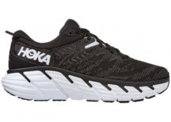 HOKA ONE ONE Gaviota 4 - Men's Running Shoes - Black / White