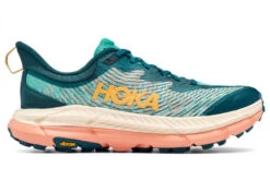 Hoka One One HOKA Women's Mafate Speed 4 Trail Running Shoes In Deep Teal/Water Garden