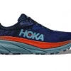 Hoka One One HOKA Men's Challenger 7 Running Shoes In Bellwether Blue/Stone Blue -Shoes World 1134497 BBSBL