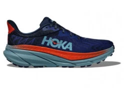 Hoka One One HOKA Men's Challenger 7 Running Shoes In Bellwether Blue/Stone Blue
