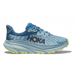 Hoka One One HOKA Men's Challenger 7 Running Shoes In Stone Blue/Evening Primrose