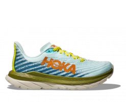 Hoka One One HOKA Men's IRONMAN Mach 5 Running Shoes In Cooling Oasis/Multi