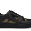A BATHING APE A Bathing Ape Bape Sta Low M2 1st Camo Black Fashion Skate Shoes 1F80191002-BLK 1 A BATHING APE A Bathing Ape Bape Sta Low M2 1st Camo Black Fashion Skate Shoes 1F80191002-BLK -Shoes World 1F80191002 BLK