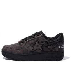 A BATHING APE Bape X Coach Sta Black Shoes 1G23-191-901BLK