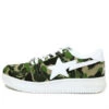 A Bathing Ape A BATHING APE Bape Abc Camo Sta Low Marathon Running Shoes 1G30-191-011-GREEN -Shoes World 1G30 191 011 GREEN