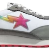 A Bathing Ape Roadsta Express White Iridescent -Shoes World 1G30191003 WHT