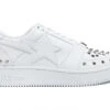 A Bathing Ape Bape Sta 20th Anniversary Studded White -Shoes World 1G80 191 015 WHT