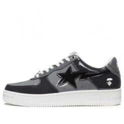 A Bathing Ape A BATHING APE Bape Sta Combo Marathon Running Shoes 1H20-191-046-BLACK