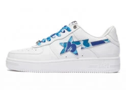 A Bathing Ape Bape Sta Low White ABC Camo Blue (2021)