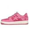 A Bathing Ape A BATHING APE Bape Sta Marathon Running Shoes 1H70-191-004-PINK -Shoes World 1H70 191 004 PINK