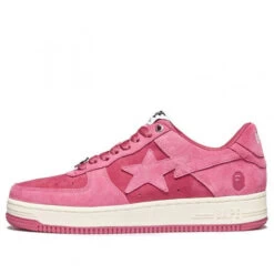 A Bathing Ape A BATHING APE Bape Sta Marathon Running Shoes 1H70-191-004-PINK