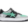A Bathing Ape Bapesta Grey Green
