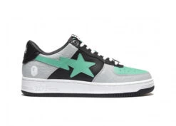 A Bathing Ape Bapesta Grey Green