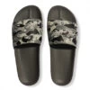 A Bathing Ape Hayn Slide Black Sta Camo -Shoes World 1H73 191 917 BK