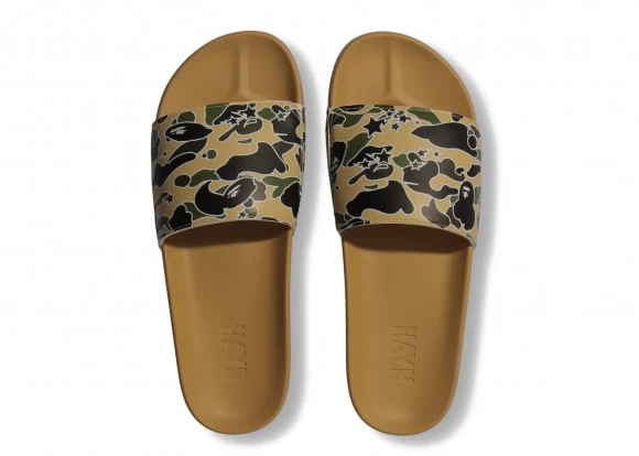 A Bathing Ape Hayn Slide Yellow Sta Camo 3 A Bathing Ape Hayn Slide Yellow Sta Camo