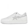 A Bathing Bape Sta X JJJJound WHITE/GRAY Fashion Skate Shoes 1H73-291-914 -Shoes World 1H73 291 914