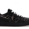 A Bathing Ape Bape SK8 Sta Black Silver 1 A Bathing Ape Bape SK8 Sta Black Silver -Shoes World 1H80 291 012
