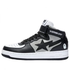 A Bathing Ape A BATHING APE Bape Sta Mi Marathon Running Shoes 1I20-191-010-BLACK