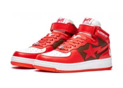 A Bathing Ape Bape Sta Mid Red (2022)