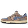 A Bathing Ape Bape Womens WMNS Sk8 Sta Brown Shoes 1I20-291-019 1 A Bathing Ape Bape Womens WMNS Sk8 Sta Brown Shoes 1I20-291-019 -Shoes World 1I20 291 019