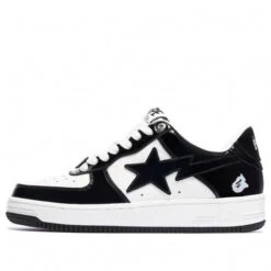 A Bathing Ape A BATHING APE Bape Sta Patent Leather 1I70-191-002-BLACK