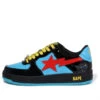 A BATHING APE (WMNS) BAPE Marvel X Bapesta 'Black Widow' BLUE/BLACK Fashion Skate Shoes 1I73-291-907 1 A BATHING APE (WMNS) BAPE Marvel X Bapesta 'Black Widow' BLUE/BLACK Fashion Skate Shoes 1I73-291-907 -Shoes World 1I73 291 907