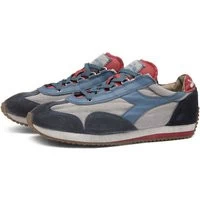 Diadora Men's Equipe H Dirty Stone Wash Evo Sneakers In Vapour Blue/Bering Sea