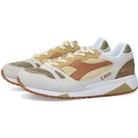 Diadora Men's S8000 Camo Sneakers In Grey/Green Hay