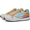 Diadora Men's V7000 Camo Sneakers In Light Grey/Oak Buff -Shoes World 501 178553 C9766