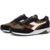 Diadora Men's N902 Sneakers In Black/Green Beech -Shoes World 501 178559 C3813